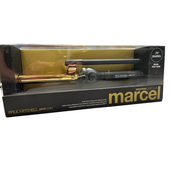 PAUL MITCHELL Pro Express Gold Titanium Curling Iron, Fast-Heating .75” Barrel - Picture 4 of 5